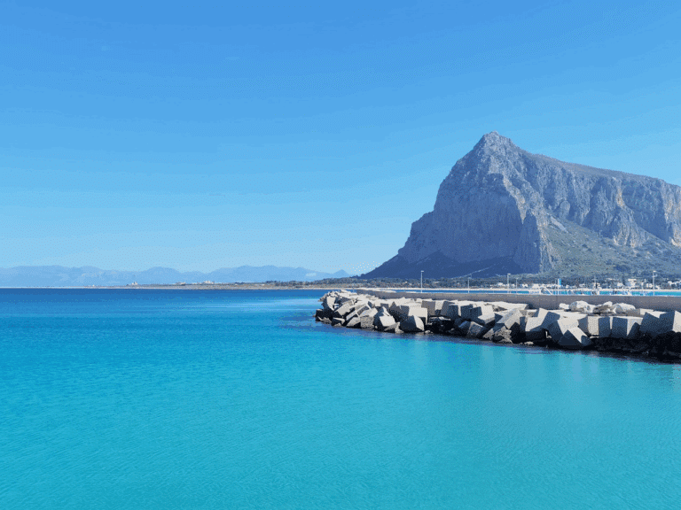 San Vito Lo Capo vista Monte Monaco