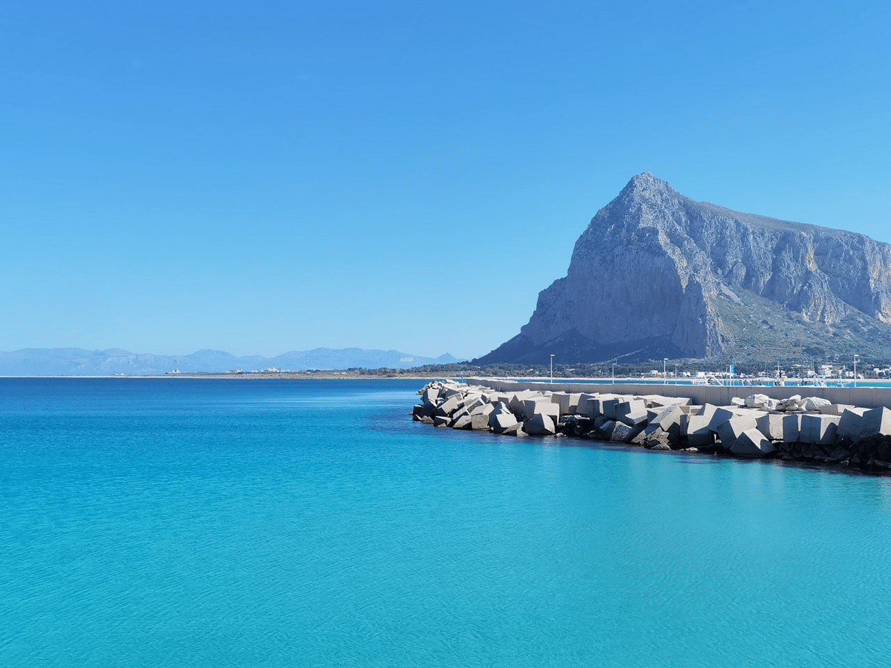 San Vito Lo Capo vista Monte Monaco